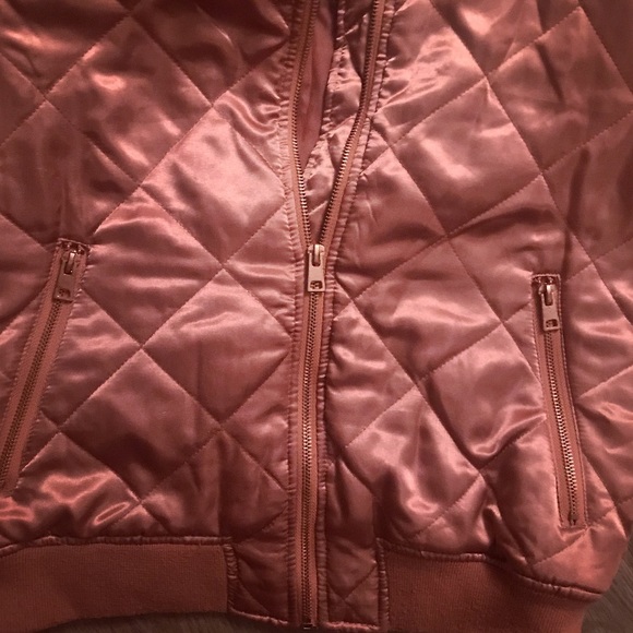Satin Bomber Jacket - Picture 2 of 2
